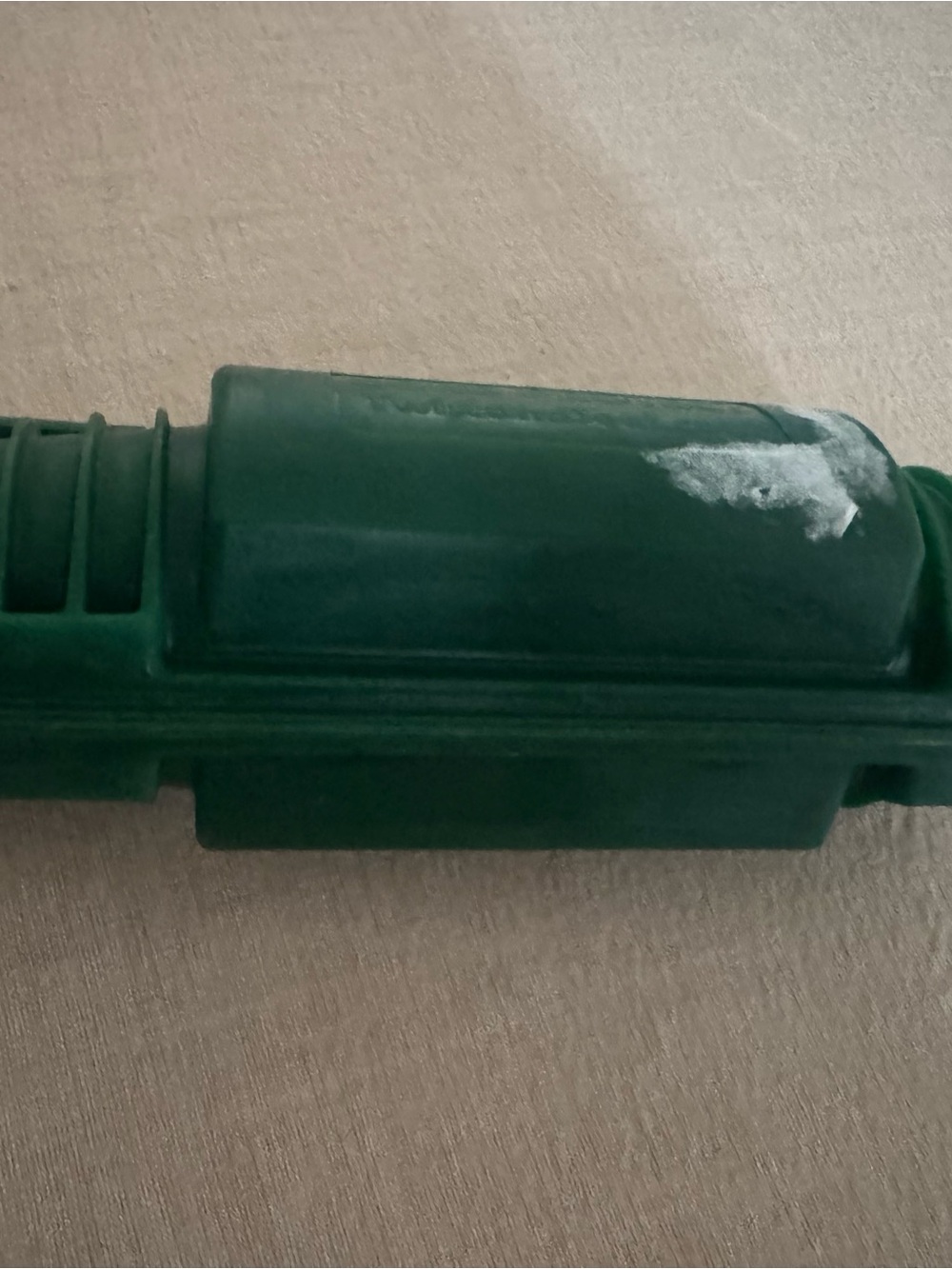 Green Plastic Outdoor Light Connector Housing